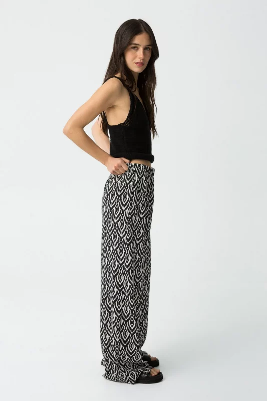 PANTALON ETNICO FLUIDO 10059932_000