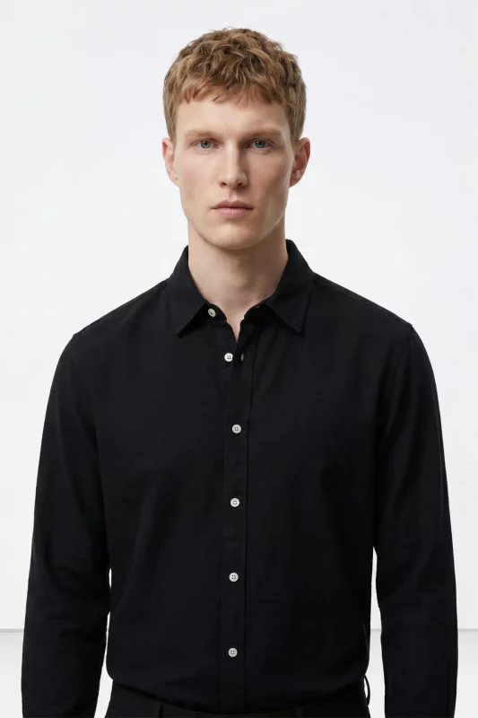 CAMISA BASICA AZUL MARINO HOMBRE 10060163_790 TIFFOSI BRUNOS