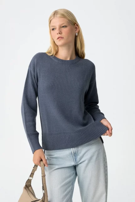 JERSEY PUNTO AZUL MUJER 10061632_702