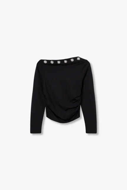 CAMISETA OJALES METALICOS MUJER 10067007 TIFFOSI BRUNOS (2)