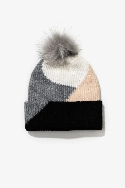 GORRO POMPOM MUJER 10068471 TIFFOSI BRUNOS (4)