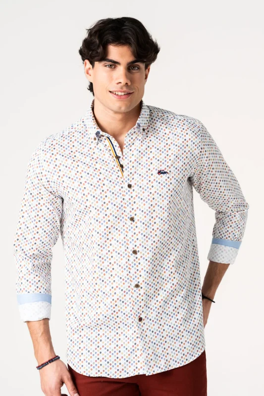CAMISA CALAVERAS HOMBRE 262058 THE SURFCAR BRUNOS (1)